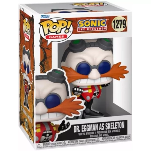 [PRÉ-VENDA] Funko Pop - Sonic The Hedgehog - Dr Eggman as Skeleton 1279