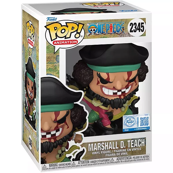 [PRÉ-VENDA] Funko Pop - One Piece - Marshall D. Teach 2345