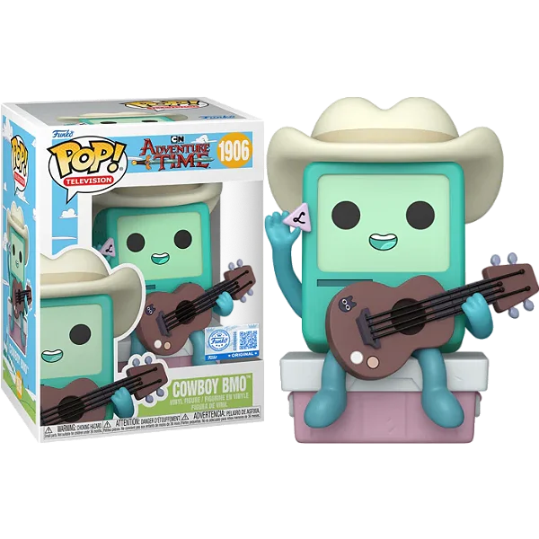 [PRÉ-VENDA] Funko Pop - The Adventure Time - Cowboy BMO 1906