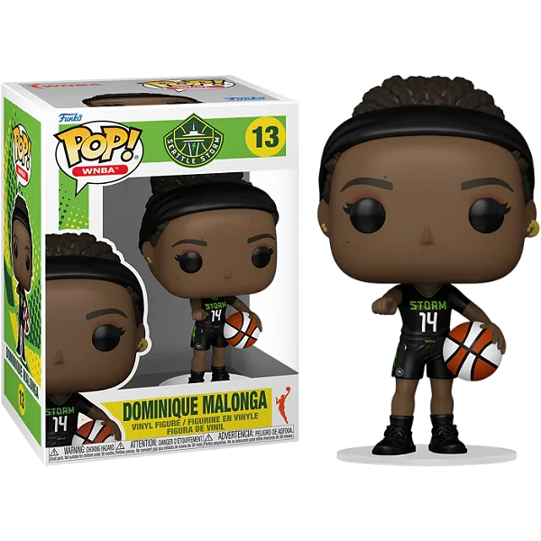 [PRÉ-VENDA] Funko Pop - WNBA Basketball - Dominique Malonga 13