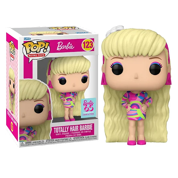[PRÉ-VENDA] Funko Pop - Retro Toys - Totally Hair Barbie 123