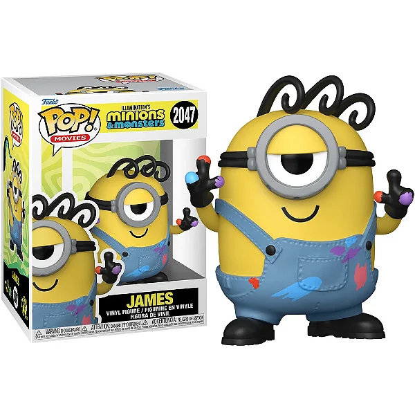 [PRÉ-VENDA] Funko Pop - Minions & Monsters - James 2047