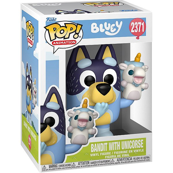[PRÉ-VENDA] Funko Pop - Bluey - Bandit with Unicorse 2371