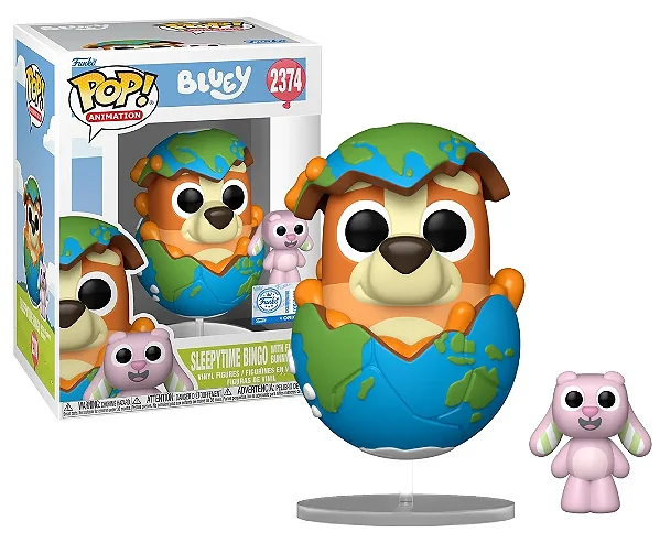 [PRÉ-VENDA] Funko Pop - Bluey - Sleepytime Bingo with Floppy Bunny 2374