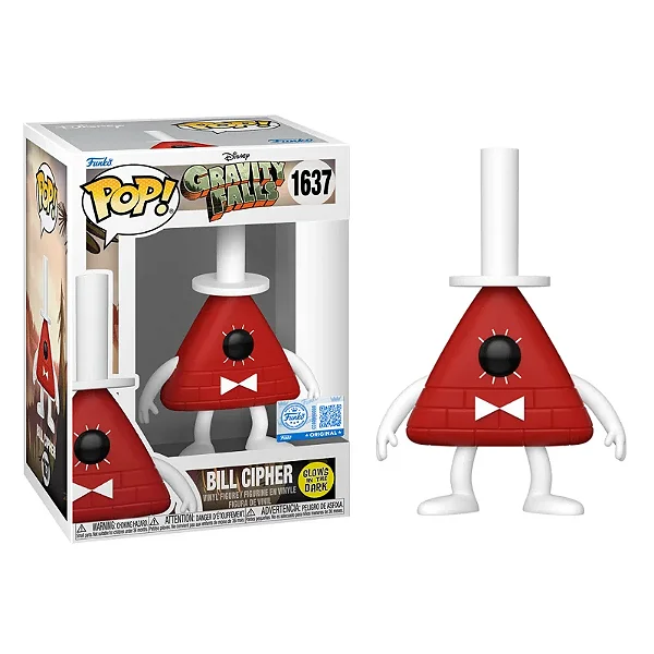 [PRÉ-VENDA] Funko Pop - Gravity Falls - Bill Cipher 1637 GITD