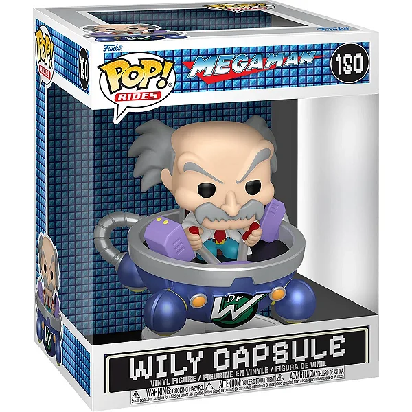 [PRÉ-VENDA] Funko Pop - Megaman - Wily Capsule 180