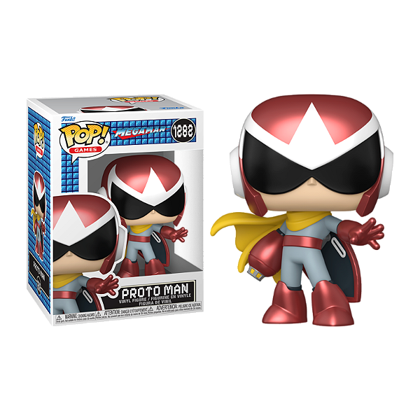 [PRÉ-VENDA] Funko Pop - Megaman - Proto Man 1882