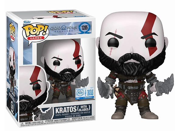 [PRÉ-VENDA] Funko Pop - Games: God Of War Ragnarok - Kratos (with Blades) 1285