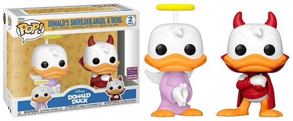 Funko Pop - Donald Duck - 2 Pack Donald's Shoulder Angel & Devil (2022 Wondrous Convention)