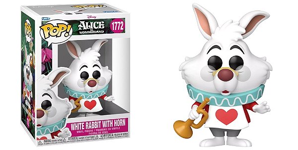 [PRÉ-VENDA] Funko Pop - Alice in Wonderland - White Rabbit with Horn 1772