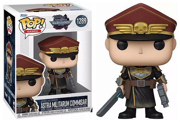[PRÉ-VENDA] Funko Pop - Warhammer 40,000 - Astra Militarum Commisar 1289