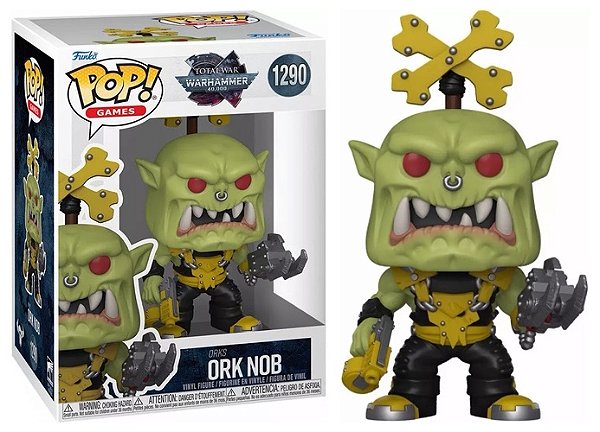 [PRÉ-VENDA] Funko Pop - Warhammer 40,000 - Ork Nob 1290