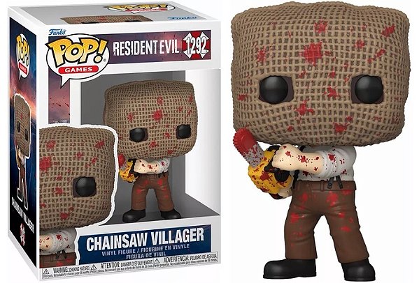 [PRÉ-VENDA] Funko Pop - Resident Evil - Chainsaw Villager 1292