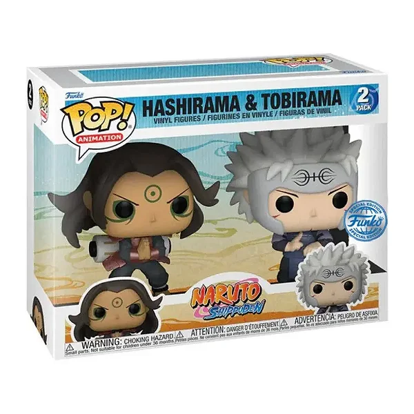 Funko Pop - Naruto Shippuden - 2 Pack Hashirama e Tobirama (Special Edition)