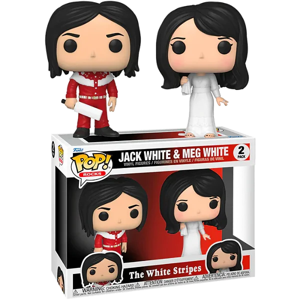 Funko Pop - The White Stripes - 2 Pack Jack White & Meg White