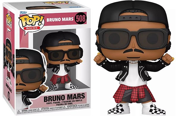 [PRÉ-VENDA] Funko Pop - Bruno Mars - Bruno Mars 508