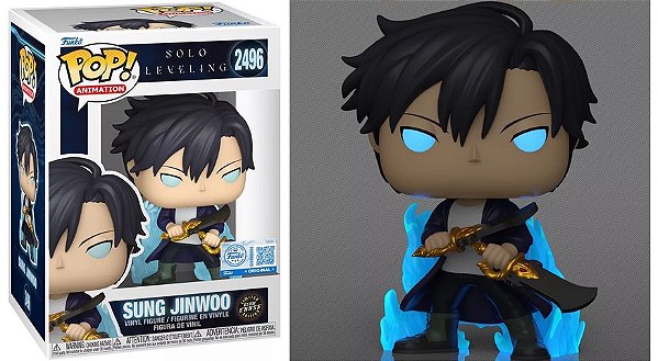 [PRÉ-VENDA] Funko Pop - Solo Leveling - Sung Jinwoo 2496 Chase