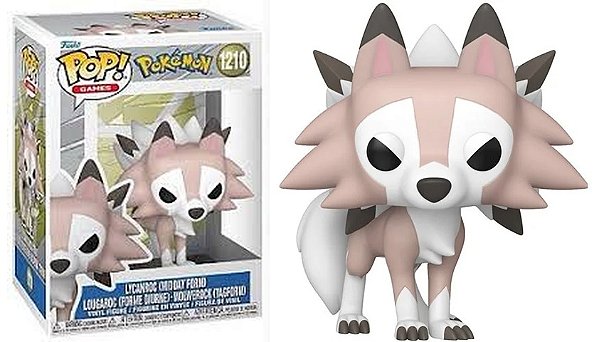 [PRÉ-VENDA] Funko Pop - Pokémon - Lycanroc Midday Form 1210