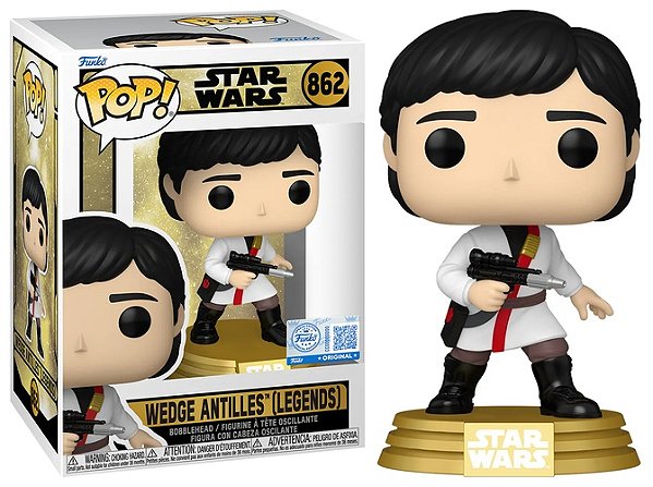 [PRÉ-VENDA] Funko Pop - Star Wars - Wedge Antilles (Legends) 862