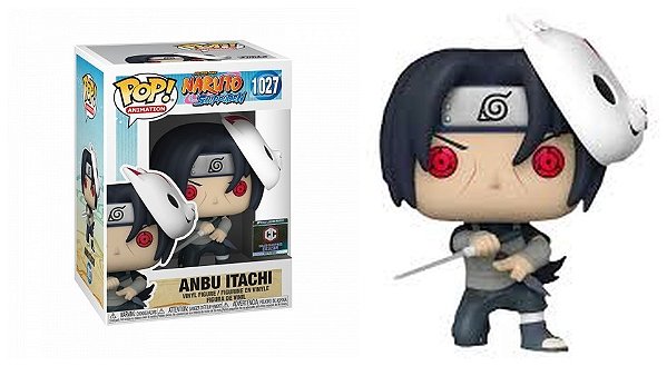 Funko Pop - Naruto Shippuden - Anbu Itachi 1027 (Chalice) - Danos na Caixa