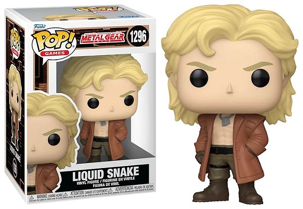 [PRÉ-VENDA] Funko Pop - Metal Gear Solid - Liquid Snake 1296