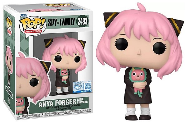 [PRÉ-VENDA] Funko Pop - Spy x Family - Anya Forger with Chimera 2493