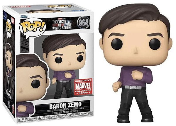 Funko Pop - The Falcon and the Winter Soldier - Baron Zemo 964 (Marvel Collector Corps)