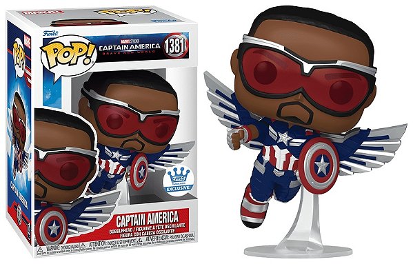 Funko Pop - Captain America Brave New World - Captain America 1381 (Funko Shop)