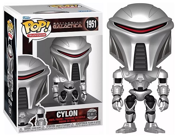 [PRÉ-VENDA] Funko Pop - Battlestar Galactica - Cylon 1951 Metallic