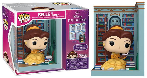 [PRÉ-VENDA] Funko Pop - Disney Princess - Belle in Library
