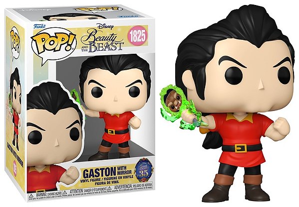 [PRÉ-VENDA] Funko Pop - Beauty and the Beast - Gaston with Mirror 1825