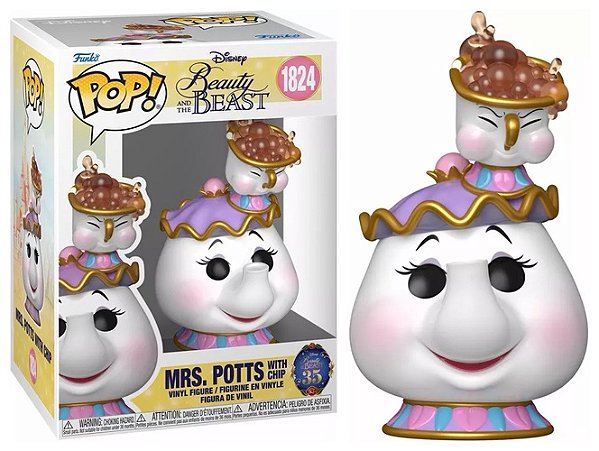 [PRÉ-VENDA] Funko Pop - Beauty and the Beast - Mrs. Potts with Chip 1824