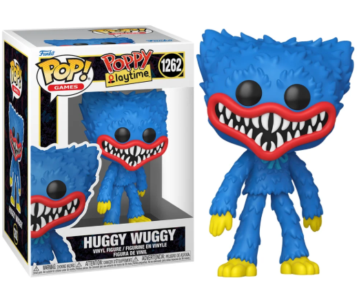 [PRÉ-VENDA] Funko Pop - Poppy Playtime - Huggy Wuggy 1262 (FLOKED)