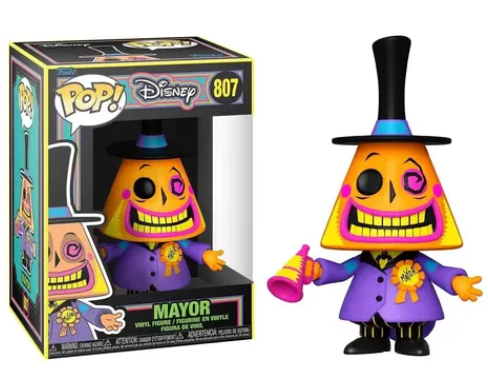 [PRÉ-VENDA] Funko Pop !- Disney: O Estranho Mundo de Jack - Mayor 807 ( Blacklight)