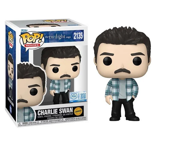 [PRÉ-VENDA] Funko Pop - Crepúsculo/ Twiligh - Charlie Swan 2135 (Chase)