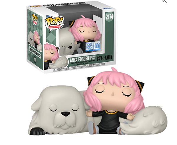 [PRÉ-VENDA] fUNKO POP - Spy X Family - Anya Forger Sleeping On Bond 2174