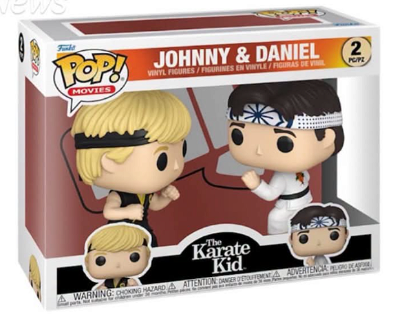 [PRÉ-VENDA] Fuko pop - The Karate Kid - 2 pack Johnny & Daniel
