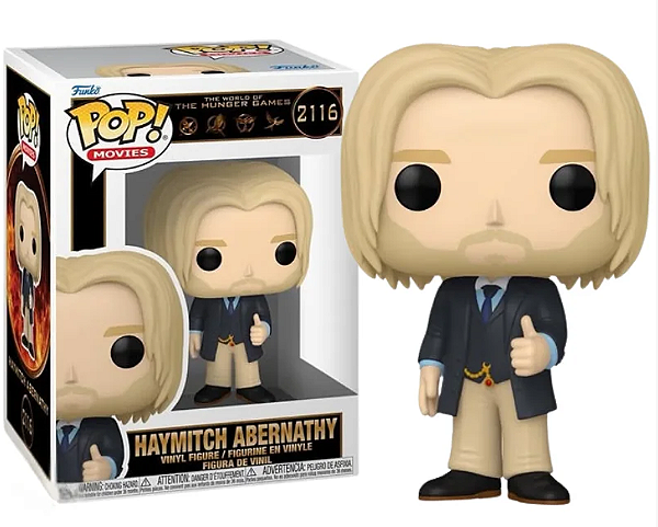 [PRÉ-VENDA] Funko Pop - The Humger Games/Jogos Vorazes - Haymitch Abernathy 2116