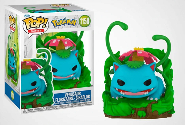 [PRÉ-VENDA ]Funko Pop - Games Pokémon - Venusaur 1158