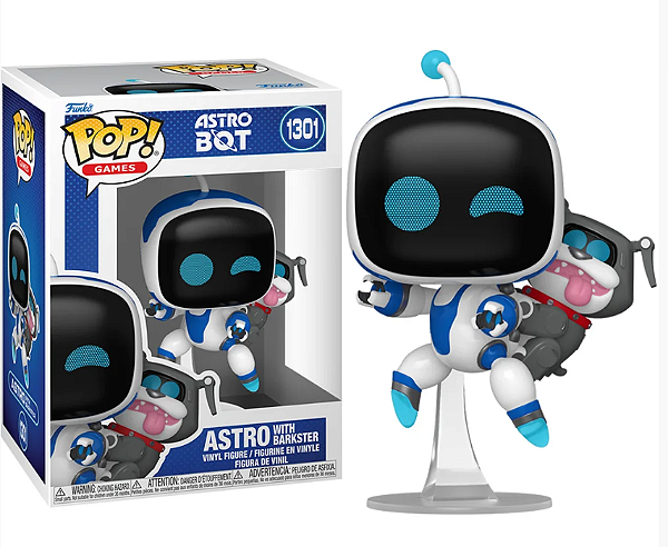 [prÉ-venda] Funko Pop - Games: Astro Bot - Astro with Barkster 1301