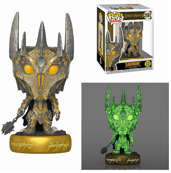 [PRÉ-VENDA] Funko Pop -O Senhor dos Aneis - Sauron 1487 (Glow)
