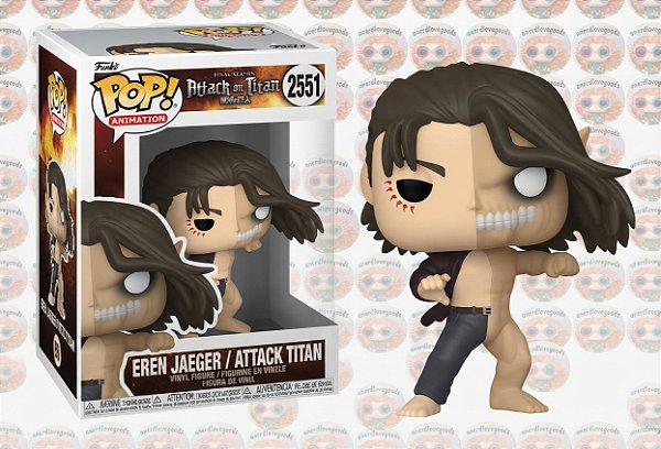 [PRÉ-VENDAS] Funko Pop - Attack On Titan - Eren Jaeger/Attack Titan 2551