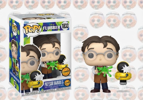 [PRÉ-VENDA] Funko pop - Flubber - Professor Brainard with Weebo 1833 (Chase)