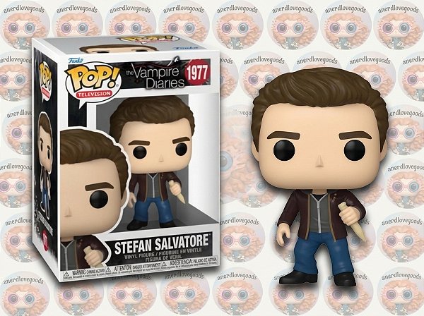 [PRÉ-VENDA] Funko pop - The Vampire Diaries/Diario de um Vampiro - Stefan Salvatore 1977