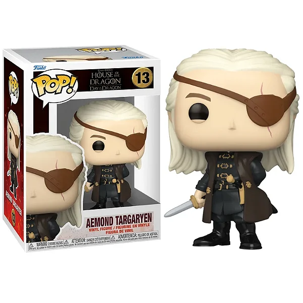 Funko Pop - House of the Dragon - Aemond Targaryen 13 (Blister Rachado)