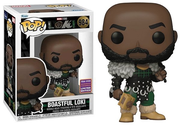 Funko Pop - Loki - Boastful Loki 984 (2022 Wondrous Convention)