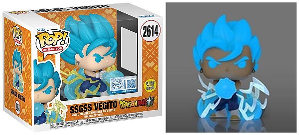 [PRÉ-VENDA] Funko Pop - Dragon Ball Super - SSGSS Vegito 2614 GITD