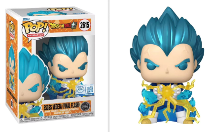 [PRÉ-VENDA] Funko Pop - Dragon Ball Super - SSGSS Vegeta (Final Flash) 2615 Chase