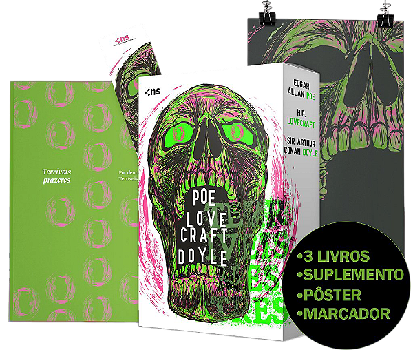 Box Terríveis Mestres (3 Livros + Pôster + Suplemento)