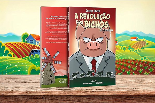 A Revolução Dos Bichos Em Quadrinhos